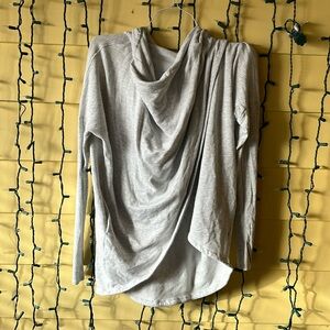 Athleta m Purana Wrap Nirvana Sweatshirt Hoodie